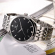 
TIAN WANG Gift Canghai Series Couple Steel Band Quartz Watch Men's Business Ladies Casual Simple Watch 3887 Black Steel Band Men's Watch-3798