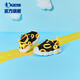 
Jordan QIAODAN children's shoes baby children's sandals boys 2024 summer baby shoes breathable non-slip soft sole toddler shoes black/egg yolk 23