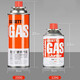 Iwatani Outdoor Portable Cassette Stove Gas Tank Gas Bottle Spray Gun Butane Gas Canned Gas Iwatani Genuine 250g*4+ Storage Bag