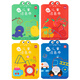 Kindermalerei Set 4 Bilderbücher 24 Farb Aquarell Stift Färbung Spielzeuggeschenk für Jungen und Mädchen 73383+70698