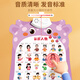 奕思瑞婴幼儿有声早教挂图拼音识字挂图数字看图识物点读发声儿童玩具 1张【认识动物】