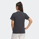 阿迪达斯 （adidas）短袖T恤女装2025夏季半袖印花Logo运动服卡通熊猫图案休闲圆领衫 IP3937深灰 S 推荐85-110斤