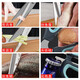 Zhang Xiaoquan kitchen scissors, household stainless steel strong chicken bone scissors, multi-functional food supplements, meat scissors, barbecue scissors, blue (including magnetic jacket)