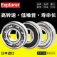 日本进口Explorer深沟球轴承进口原装6200-6211-2Z ZZ超高速RS RSH水泵电机 6203-2Z 铁盖密封