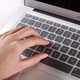 Yikelai Apple MacBook Air13.3-Zoll alter Laptop-Keyboard-Film TPU Invisible Protective Film Waterdes und Staubdicht (A1466/A1369) EA007