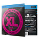 达达里奥（D'Addario）EXL170美国进口电贝司琴弦 镀镍钢Bass四弦五弦贝斯套弦 45-100