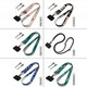Uston mobile phone lanyard mobile phone chain halter crossbody carryable mobile phone case lanyard chain strap shoulder strap crossbody sling strong pendant wide version anti-lost artifact patch clip adjustable KWAS black bear crossbody/hangerneck | adjustable length