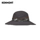 卡蒙（Kenmont）亲子帽子儿童春夏遮阳帽大帽檐渔夫帽防晒帽男童帽4885 丛林色 56cm