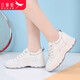 Zapatos blancos de la liberación roja zapatos para mujeres pequeños sólidos solos calzados casuales zapatos para el tablero de pastel de esponja para mujeres C0TTN05121