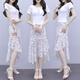 Xuan Mulin Jupe Robe en mousseline d'été 2023 Été Nouveau Tempéra de vêtements pour femmes