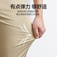 Sept pantalons occasionnels de loup pantalon de tennis masculin antibactérien pantalon pantalon droit des affaires d'été pantalon masculin de banlieue [quatre saisons] 701 (kaki) -Mulberry Silk 42 106a