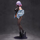 Luna Figur Animation Hochschlitzmaske Luna Schönes Mädchen Zweidimensionales Modell Spielzeug Chassis Desktop Orament Luna/25 cm Doppelkopf Skulptur