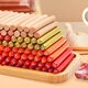 Wow Mi Siamese Cat Special Cat Snacks 30 Kittens Adult Cats Handsome Pet Sausages Meaty Wet Grain Pack Interactive Ham Sausage Mixed Flavors 2 Packs [60 Roots] 450g