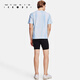 
Particle Mania Sports Shorts Spring and Summer Men Comfortable Stretch Fake Two-Piece Running Fitness Shorts 12350 102 Dark Black S
