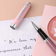Picasso (pimio) orb pen Morandi color signature pen adult signature pen student calligraphy graduation gift business office gift 717 pink color