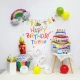 Abaoli ins little red book three-layer cake balloon children one-year-old boy and girl decoration birthday party photo layout props