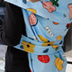 Yiuds Spring и Summer Cotton Strap Sichuan Vintage Cotton Turban Стиль спинки