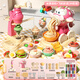 
Toys Agents Colorful Mud Children's Non-Poison Playing House Kitchen Toys Noodle Ice Cream Machine Ultra Light Clay Children's Day Gift