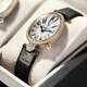 Kassaw Swiss Certified Watch Women's Queen Queen-Serie Frauen Gesichtsgürtel Persönlichkeit Oval Diamond-Set Small Dial Watch Flaggschiff-Version K825L Elegant Silber