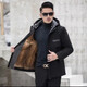 Jiang Yu Men's Park overcomes real mink hair whole mink hair removable blue root mink hair golden mink hair men's fur genuine leather and fur black outer coat blue root mink inner liner mink 2XL 54 size (140 Jin [Jin equals 0.5 kg] to 155 Jin [Jin equals 0.5 kg]