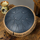 
hluru Luru Ethereal Drum 12 inch 13 tone hollow drum children students beginner adult professional percussion instrument gift [triangle style] 12 inch 13 tone stone green + stand + big gift bag