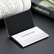 Ehrenmann деревянная визитная карточка Clip Men's Women's Women's Business Redwood Box Box с большим количеством карт.