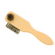 
Kang Liya K-1342 Soft-breasted shoe polish brush Multifunctional dust brush leather shoe brush Bristle three-sided brush