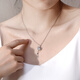 Yuan Shengfu's new PT950 boutique fashion gourd pendant platinum pendant atmospheric platinum necklace pendant for women 2.08g