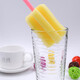 Haushalte Langstorte Becher Pinsel Thermoses Schwamm Reinigungsbecher Reinigung Pinsel Becher Pinsel Flaschenflasche Pinsel Flaschen Pinsel Zufallsfarbe 1