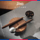 Bincoo walnut coffee bean spoon stainless steel coffee powder spoon fruit powder baking quantitative measuring spoon walnut handle measuring spoon - large size