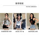 Xiangyi lover black tight high-waisted denim shorts for women summer 25 new style outer wear sports ultra-short A-line casual hot pants black small and tall people can wear M size recommended 95-105 Jin Jin equals 0.5 kg