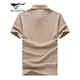 Sieben Wolf Short Sleeve T-Shirt Herren Sommer 5A Antibakteriell CLAUT CLEAR CARE ICE SEIM COOL SPAL POLO BASE HIMERS HISSION MENSCHLICHE KULLE T 701 (KHAKI)-UPGRADE Version 4xl (190)