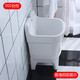 Rongjie automatic drain household large wash mop pool without dirty hands ceramic balcony desk-controlled small bathroom square mop pool No. 002 (length 40 width 37) desk-controlled drain