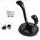 Black European style door wardrobe shoe cabinet bathroom hook single clothes hood hook single hook wall punching hook drill hole hanging coat hook_686 black round bottom