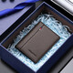 
WILLIAMPOLO Emperor Paul Men's Driver's License Bank Card Bus Card Leather Mini Card Pack Father's Day Gifts For Dad Coffee Color 6 Cards