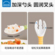 
Lock Lock Baby Spoon Children's Tableware Fork Spoon Baby Eat Self-Eating and Learning to Eat Training Spoon Supplementary Food Fork Twist Spoon