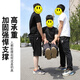 龙天将帆布鱼竿包轻便防水可放伞钓鱼收纳包多功能伞包杆包大容量渔具包 【80cm双层复合加厚】