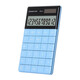 
Comix dual power supply fashion calculator thin body flat button desktop computer office supplies blue C-1371