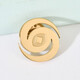 Mi Lian 925 Silver DIY Customized Name Letter Brooch Badge LOGO Corporate Badge Graduation Commemorative Coin Annual Meeting Suit Lapel Pin Embossed Rose Gold/Gold Remarks Color