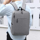 Double Star Backpack for men's computer bag backpack for women 16-inch school bag junior high school high school college students large capacity notebook bag gray [16-inch standard version]