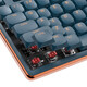 Lenovo dual-mode wired Bluetooth multi-function gaming keyboard full-key conflict-free e-sports peripherals chicken-eating LOL/CF gaming laptop desktop universal YOGA K7 white backlit mechanical keyboard/Jiadalong axis