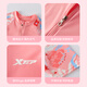XTEP children's swimsuit girls new medium and large children's one-piece sun protection girl cute swimsuit hot spring swimming equipment pink flowers + cloth hat size 12 (recommended height 115-125cm)