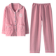 Aus dem Herzen der Frauen Pyjamas Herbst und Winter Pure Cotton Dicked Air Cotton Zwischenschicht warme Baumwollpyjamas Frauen Winter Home Clothing Set Z9902 M Frauen [Größe 150-160 Gewicht 80-100jin [Jin gleich 0,5 kg]]]