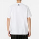 adidas kurzärmeliges T-Shirt Herren 2024 Sommer New Sportswear Running Cotton Casual Top Round Hals atmungsaktivem halbärmeligem T-Shirt Hi3291/White Pure Cotton/Shop Manager Empfehlung XL/185/104a