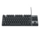 罗技（Logitech）K835有线机械键盘 游戏办公商务外设 TTC轴 84键 黑色 红轴