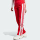 阿迪达斯（adidas）三叶草女裤春秋季新款三条纹休闲裤健身透气直筒长裤H39046 IR9793/红色 XL