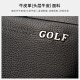 Golf GOLF boutique first-layer cowhide men's bag business briefcase large capacity men's handbag mother bag set gift men 5Y044656J black