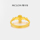 Mankalong gold ring for women Fenghua-Xiaogongque ancient pure gold handmade filigree birthday gift for girlfriend and mother No. 9, about 4.5g (pre-sale is subject to actual weight received, any refund will be refunded)