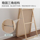 Shiying Nordic solid wood mirror full-body dressing mirror floor-standing mirror for girls bedroom fitting mirror home wall hanging internet celebrity mirror warm white 12034 wall hanging model