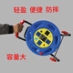 Chuangliheng portable cable reel roller reel empty reel reel cable reel drag reel spool wire reel take-up black plastic anti-fall no socket cable reel